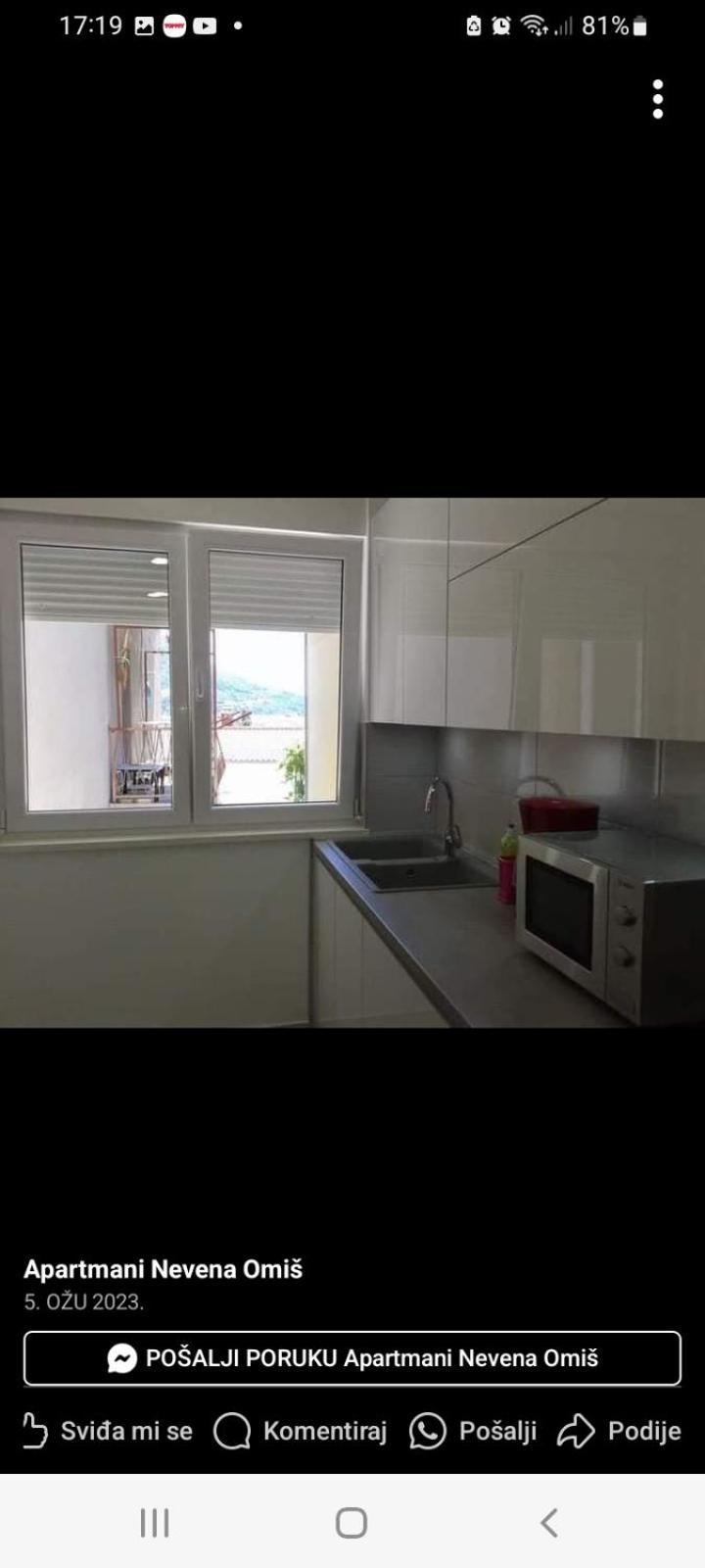 Apartment Nevena Omiš Exterior foto
